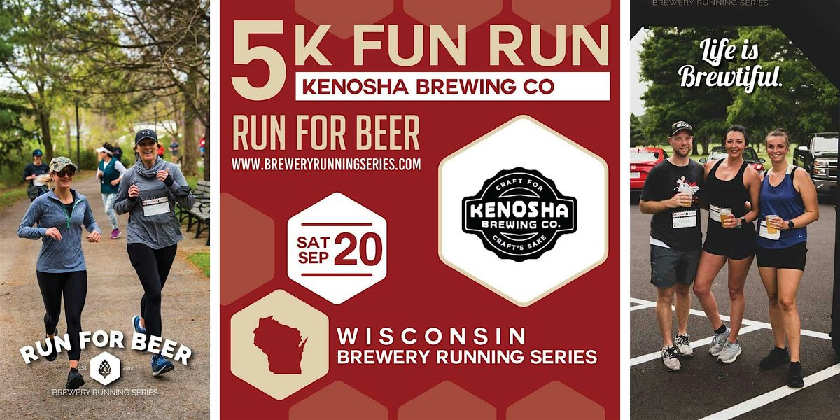 5k Beer Run x Kenosha Brewing | 2025 Wisconsin Brewery Running Series, 20 September | Event in Kenosha | AllEvents