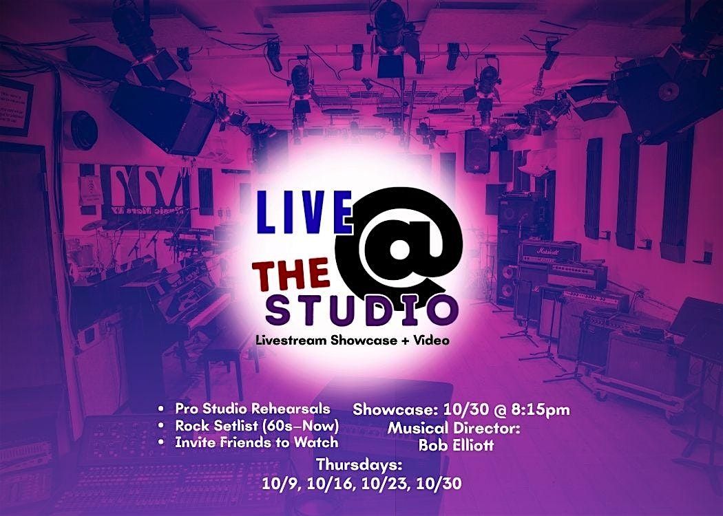Live @ The Studio - Livestream Showcase + Video | Event in New York | AllEvents