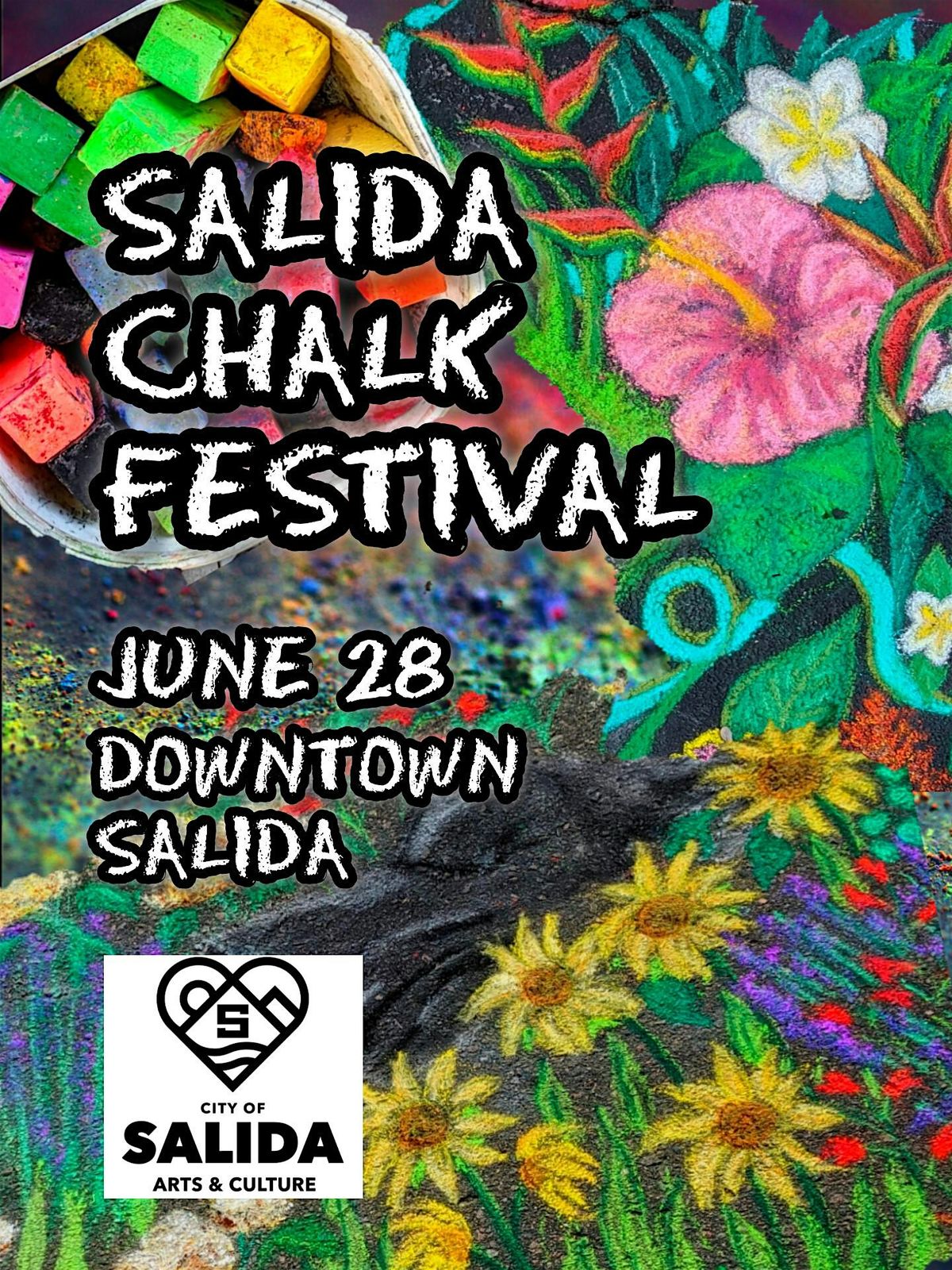 Salida Chalk Fest Community Registration, 28 June | Event in Salida | AllEvents
