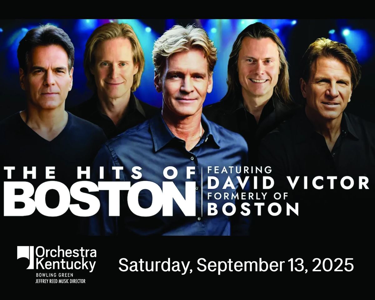 Orchestra Kentucky: The Hits of Boston with David Victor, 12 September | Event in Bowling Green | AllEvents