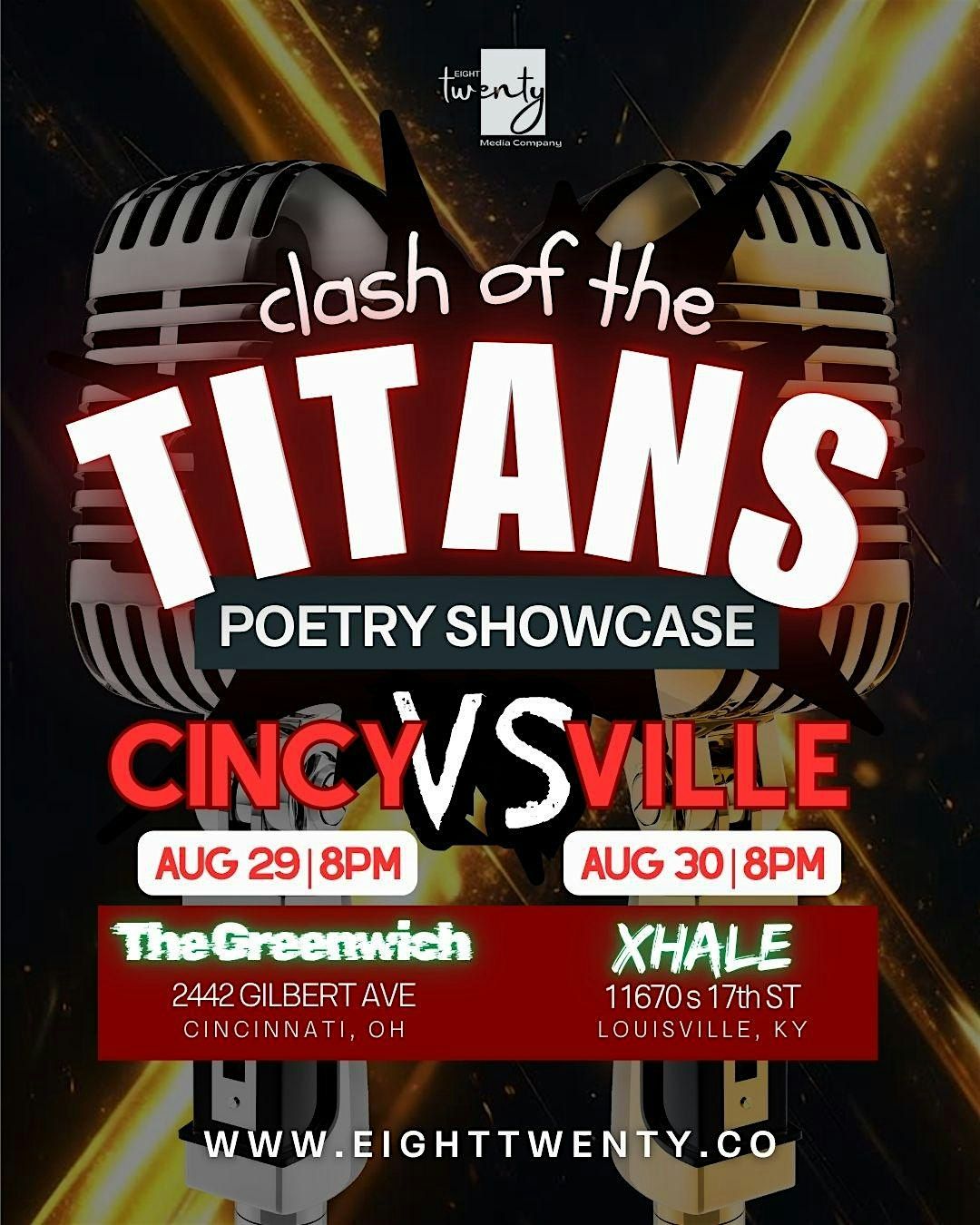 Clash of the Titans: Poetry Showcase | Event in Cincinnati | AllEvents