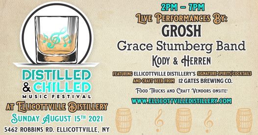 Distilled Chilled Music Festival 2021 Ellicottville Distillery August 15 2021 Allevents In Ellicottville Events 2022
