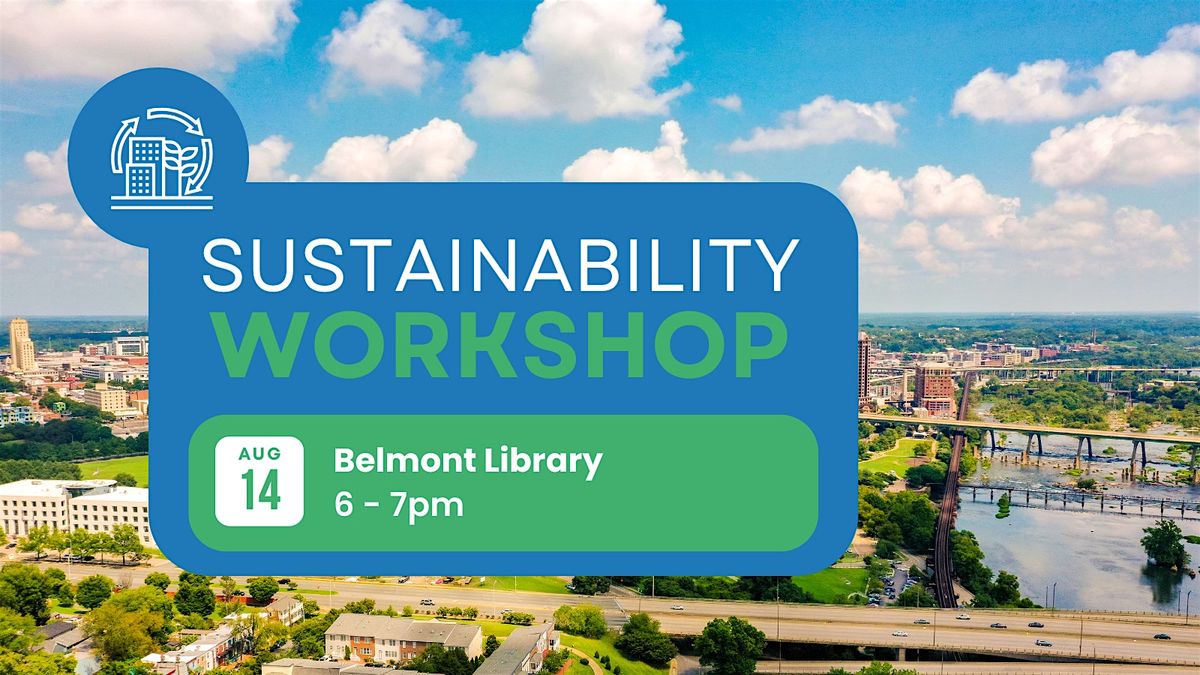 2nd District Sustainability Workshop, 14 August | Event in Richmond | AllEvents