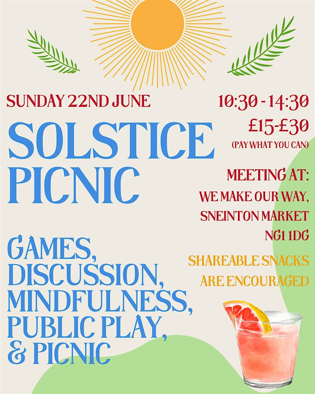 Solstice Picnic, 22 June | Event in Nottingham | AllEvents