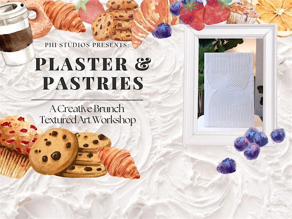 Plaster and Pastries - A Textured Art Workshop, 25 October | Event in Toronto | AllEvents