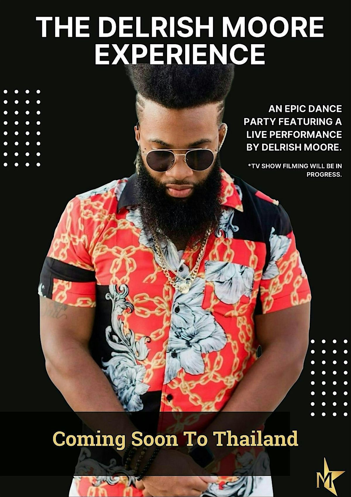 The Delrish Moore Experience - Thailand Hip-Hop & EDM Party, 14 June | Event in Bangkok | AllEvents