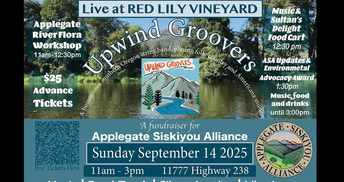 Applegate Siskiyou Alliance Fall Fundraiser at Red Lily Vineyard, 14 September | Event in Jacksonville | AllEvents
