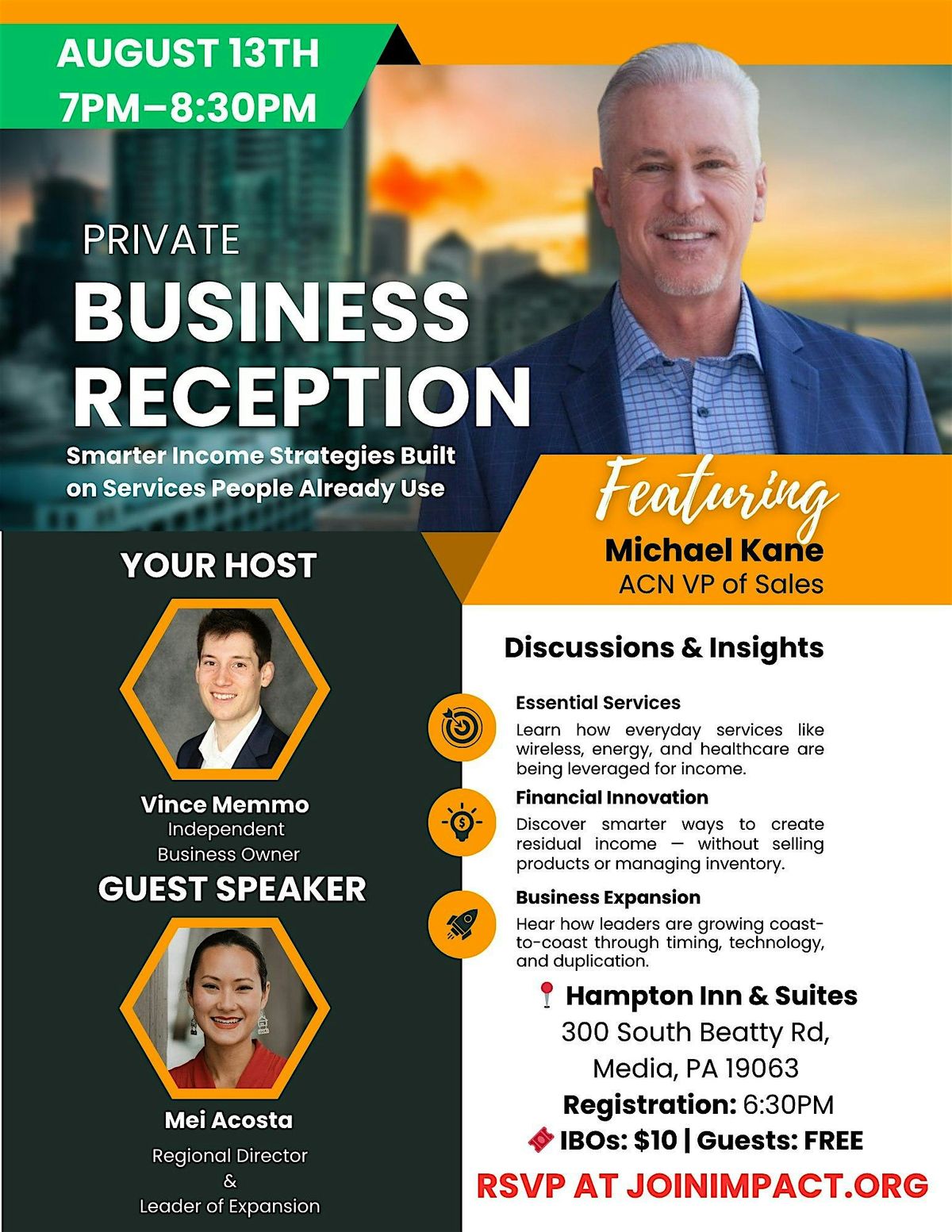 Private Business Reception: A New Era, 13 August | Event in Media | AllEvents