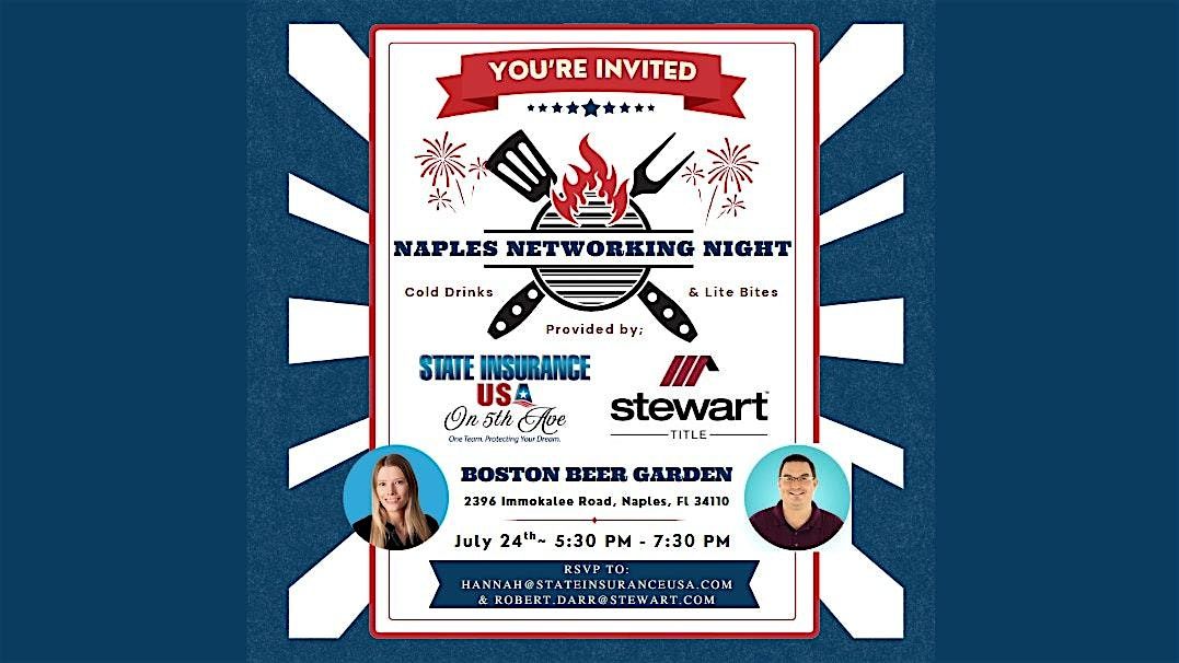 NAPLES NETWORKING NIGHT, 24 July | Event in Naples | AllEvents