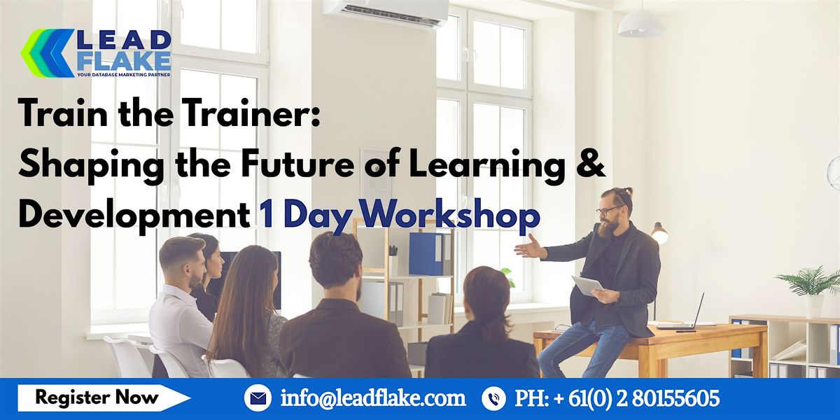 Train-the-Trainer Workshop in Napier, 16 July | Event in Napier | AllEvents