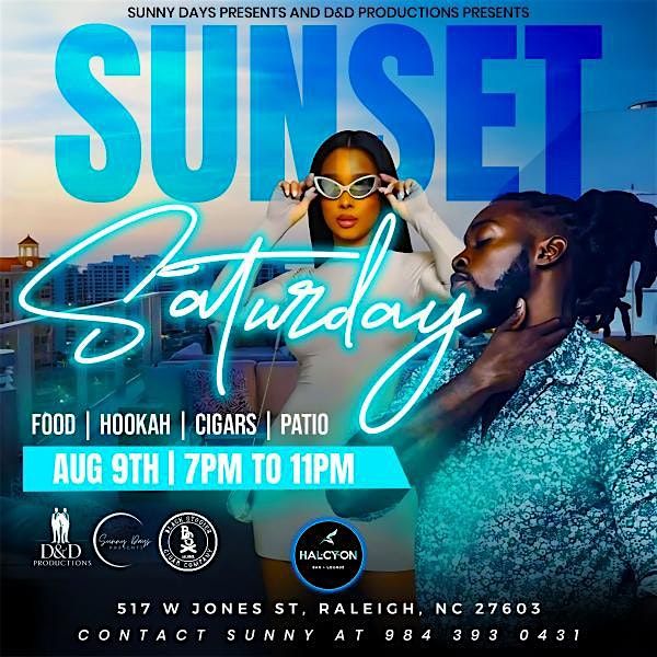 Sunset Saturday at Halcyon, 9 August | Event in Raleigh | AllEvents