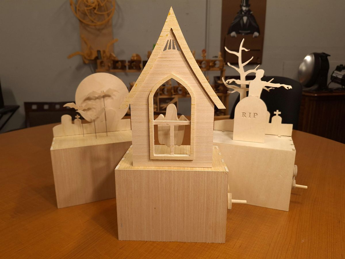 Build your own wooden automata, 7 June | Event in Eugene | AllEvents