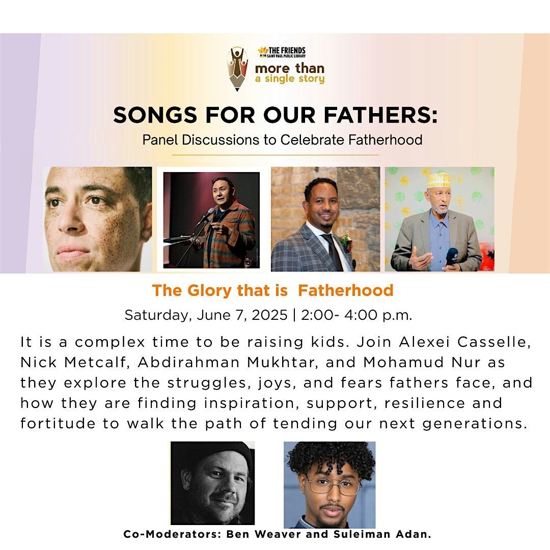 SONGS FOR OUR FATHERS: The Glory That is Fatherhood, 7 June | Event in Saint Paul | AllEvents
