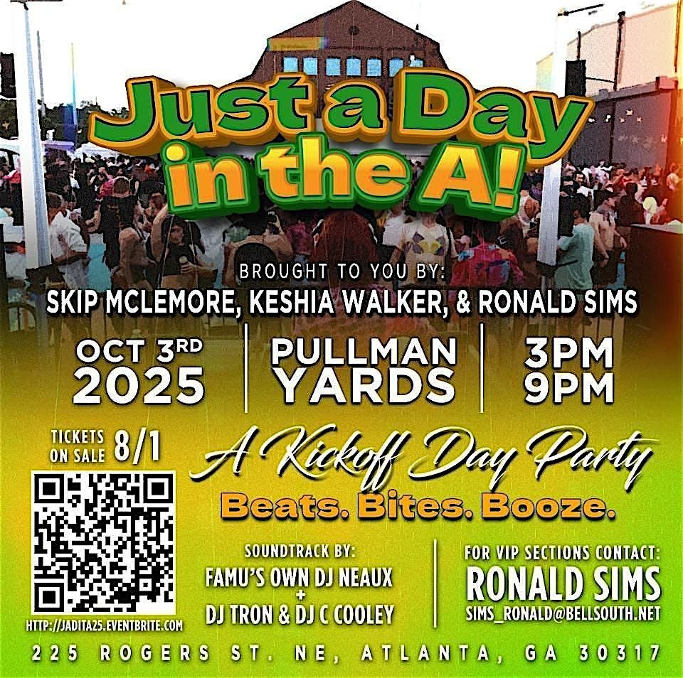 Just a Day in the A, 3 October | Event in Atlanta | AllEvents