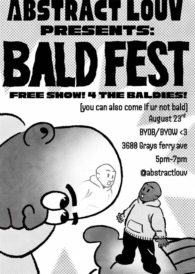 Philadelphia’s Bald Fest, 23 August | Event in Philadelphia | AllEvents