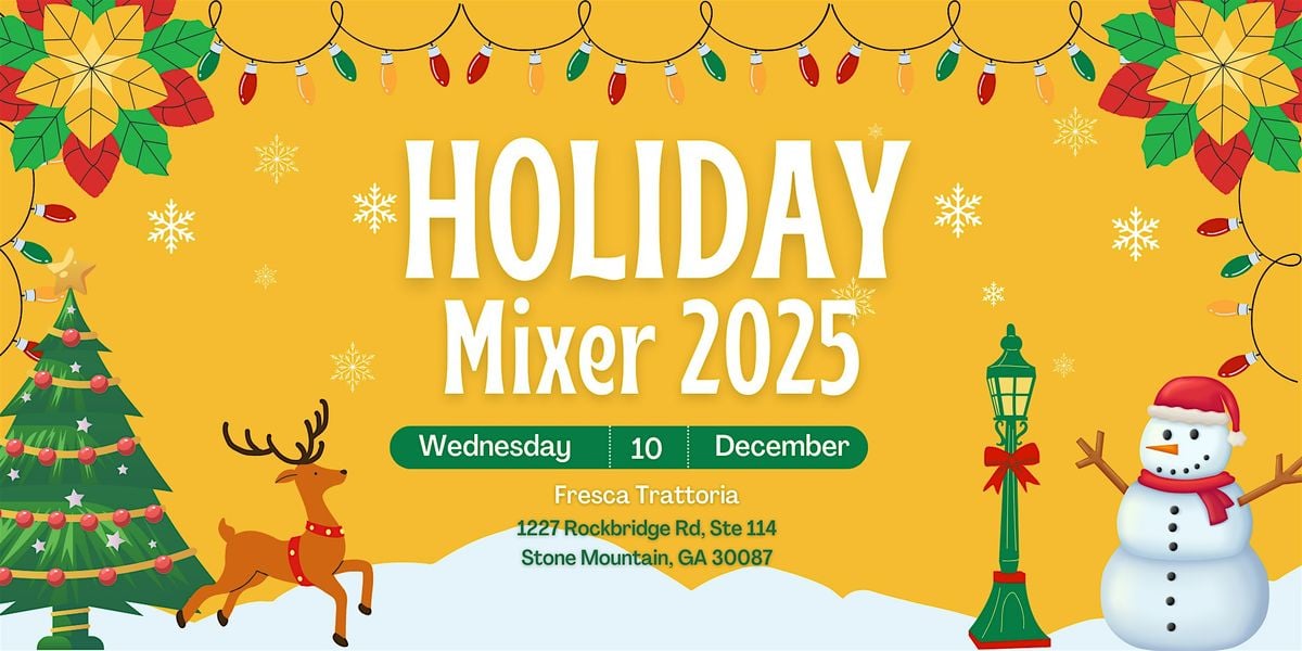 The Lilburn Mastermind Holiday Hustle & Ugly Sweater Mixer, 10 December | Event in Stone Mountain | AllEvents