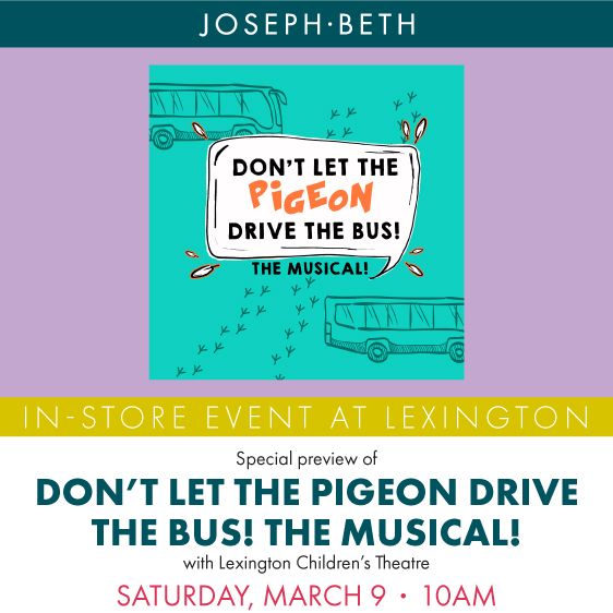 Don’t Let the Pigeon Drive the Bus! The Musical! Lexington Children’s