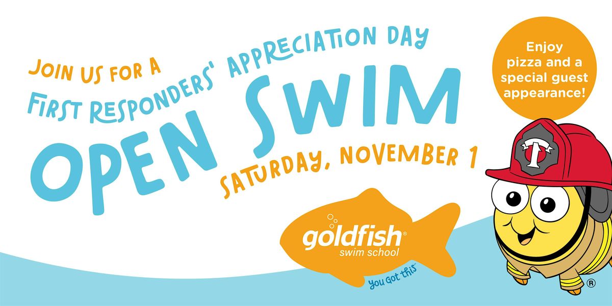 First Responders’ Appreciation Day Open Swim: Goldfish - West Bloomfield, 1 November | Event in West Bloomfield Township