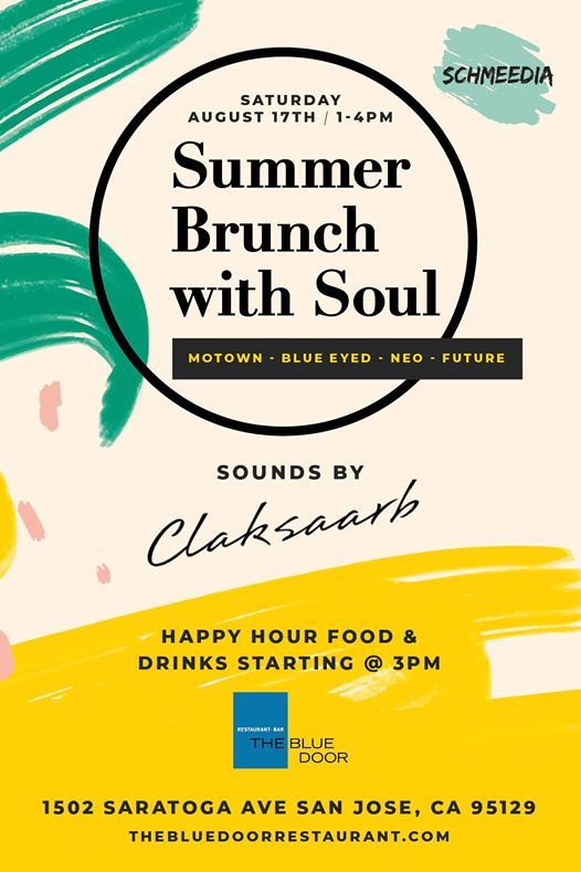 Summer Brunch With Soul Fting Claksaarb At The Blue Door