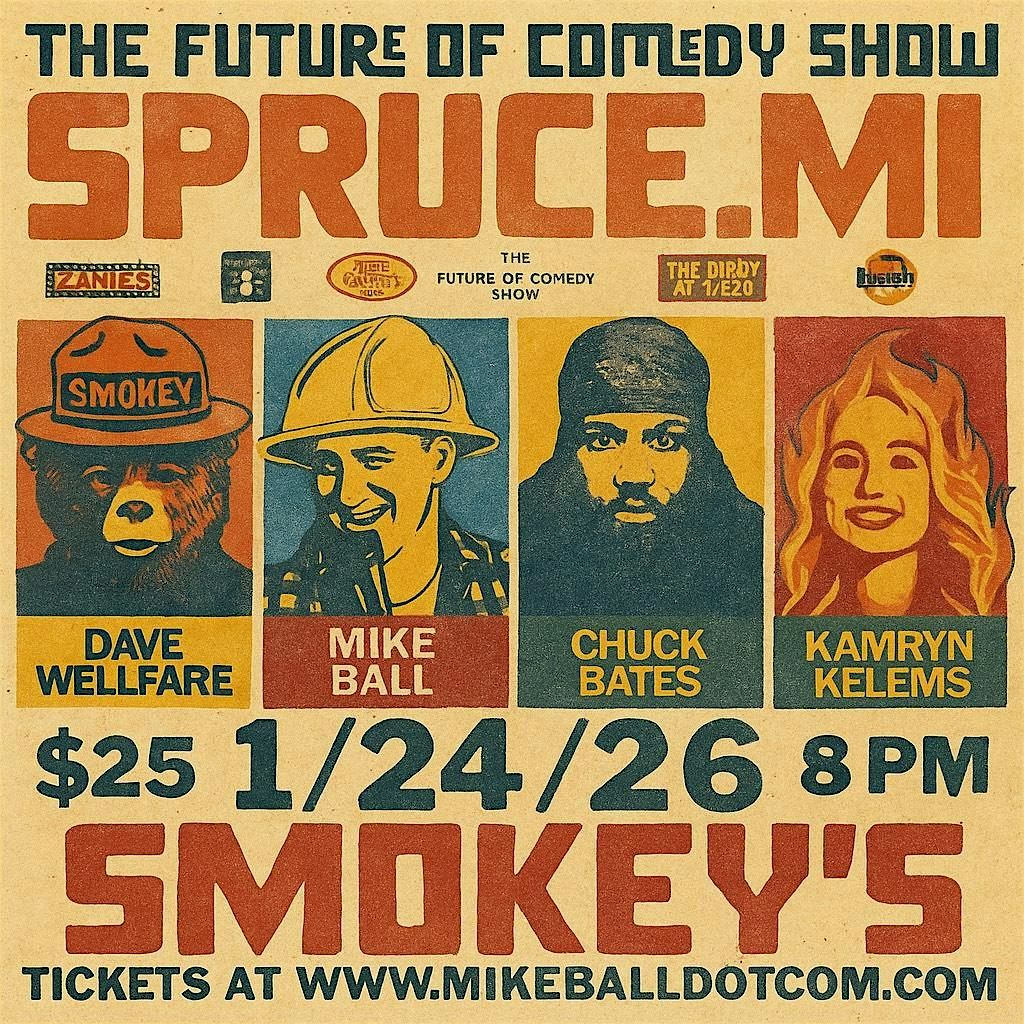 The Future of Comedy Show at Smokey's Restaurant and Tavern (Spruce, MI), 24 January | Event in Spruce | AllEvents