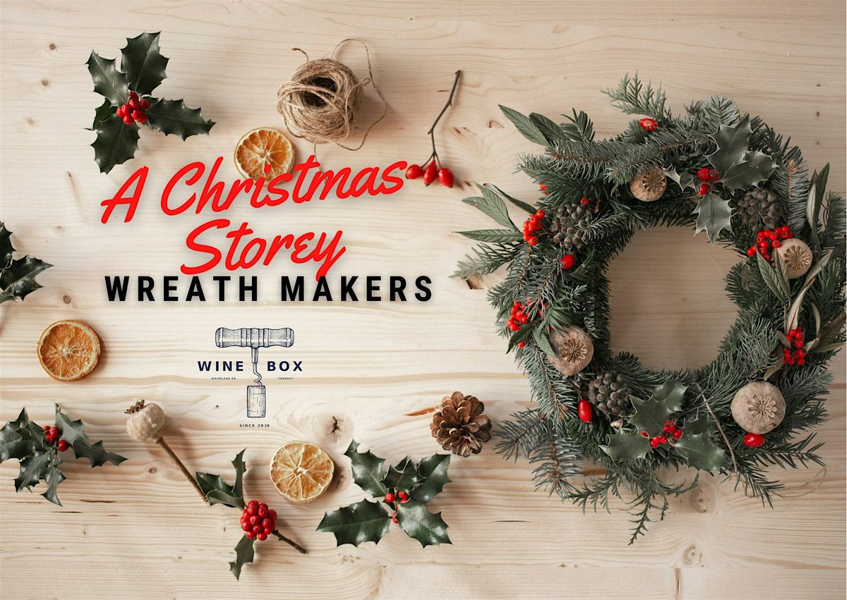 Wreath Making with Cheese and Wine in collaboration with the Wine Box, 8 December | Event in Torquay | AllEvents