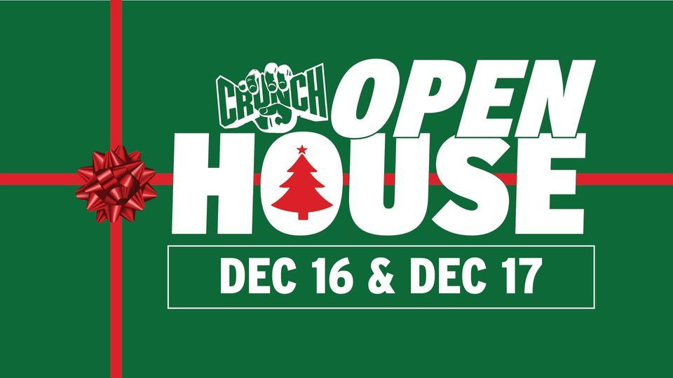 OPEN HOUSE WEEKEND, Crunch Fitness (Baton Rouge), December 16 to