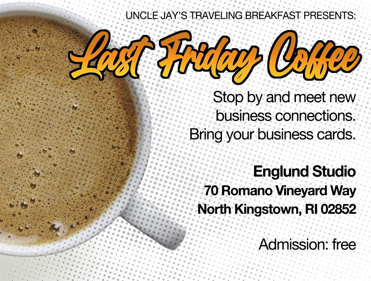 Last Friday Coffee - Business Networking, 30 May | Event in North Kingstown | AllEvents