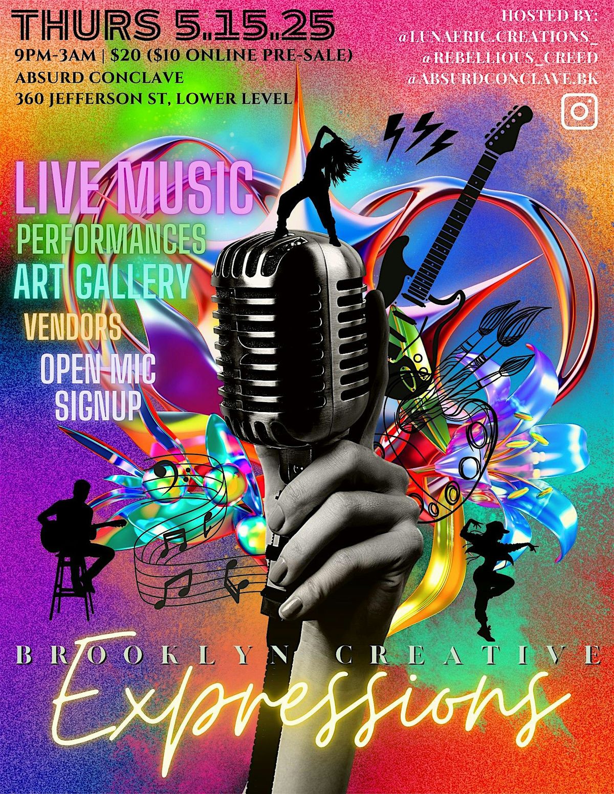 Brooklyn Creative Expression, 15 May | Event in Brooklyn | AllEvents