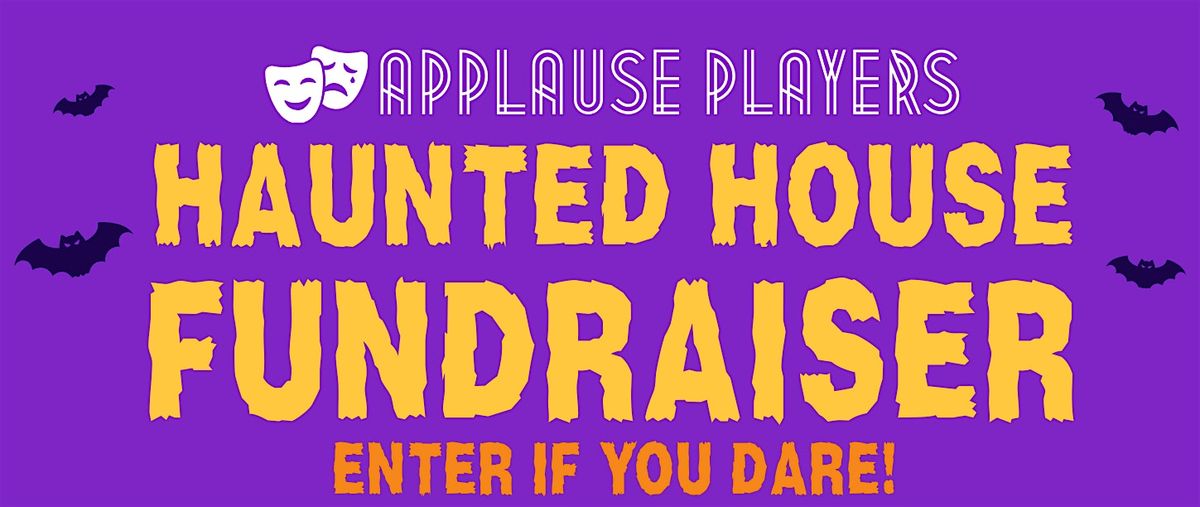 Kid Friendly Haunted House - Applause Players Fundraiser, 25 October | Event in Everett | AllEvents