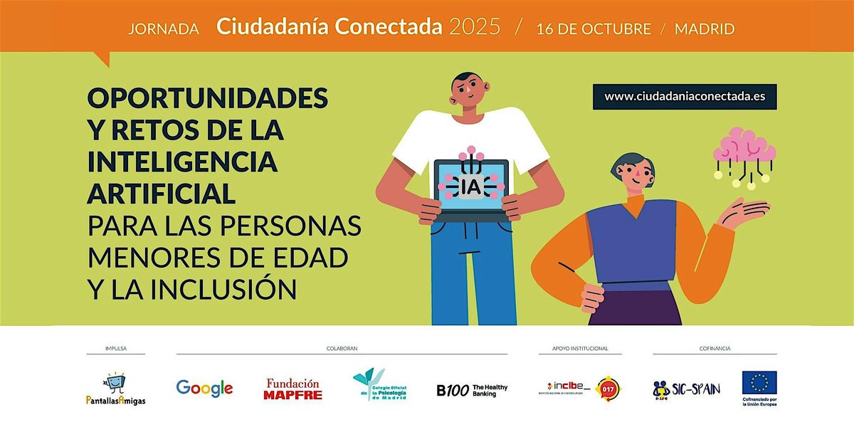 V EDICIÓN - JORNADA CIUDADANÍA CONECTADA, 16 October | Event in Madrid | AllEvents