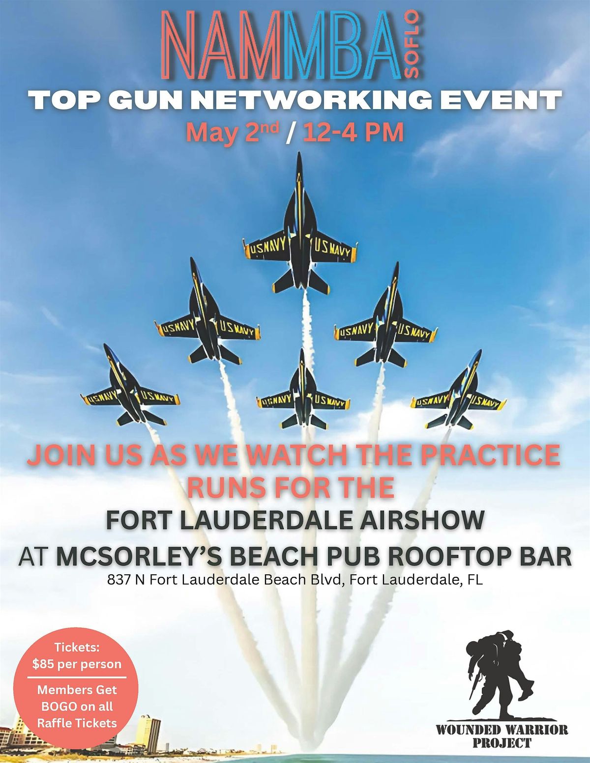 NAMMBA SoFlo Chapters 2nd Annual Top Gun Event 2025 | Event in Fort Lauderdale | AllEvents