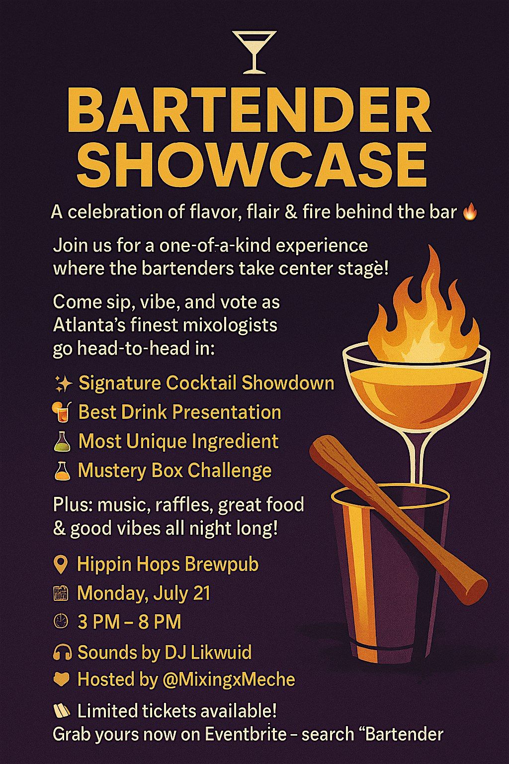 Bartender Showcase | Event in Atlanta | AllEvents