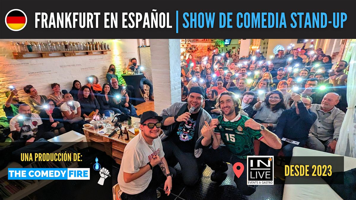 Frankfurt en español #12 - Showcase de comedia stand-up | Desde 2023, 21 November | Event in Frankfurt am Main
