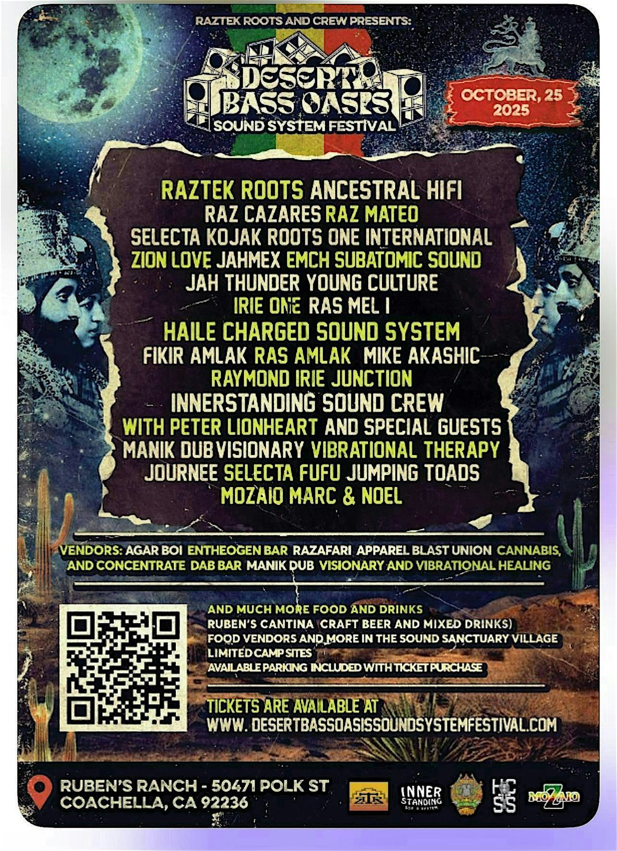 Desert bass oasis sound system festival, 25 October | Event in Coachella | AllEvents