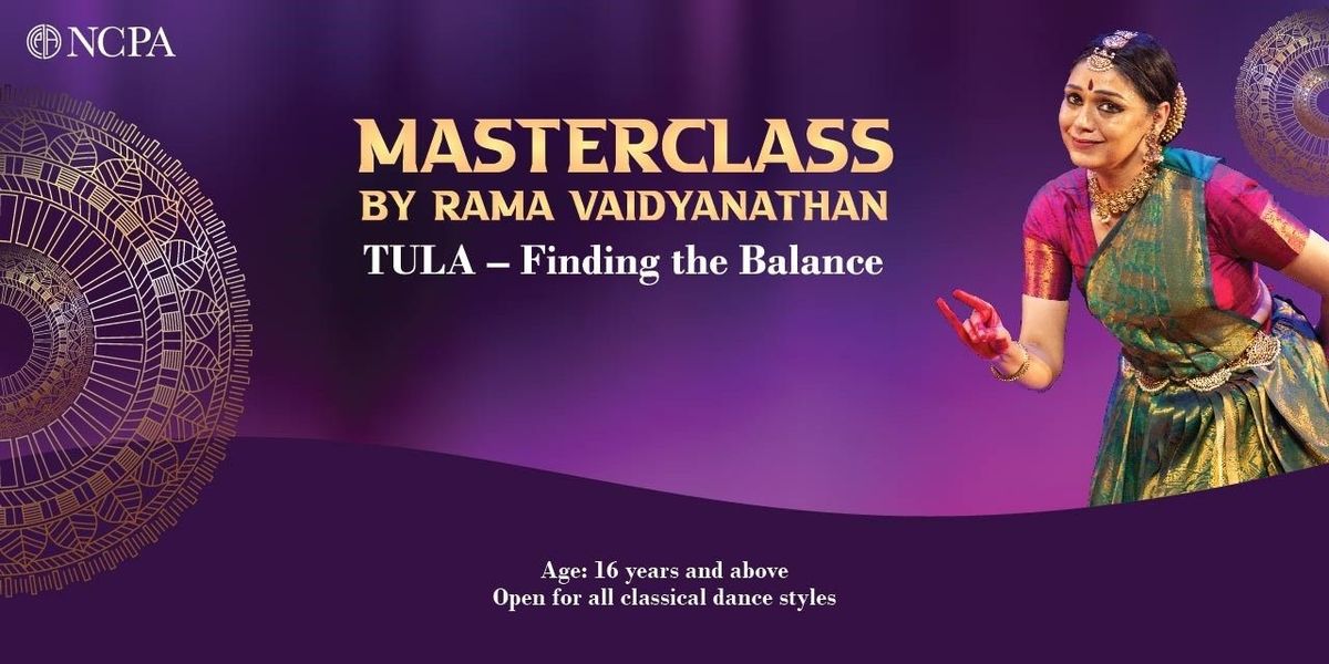 Masterclass by Rama Vaidyanathan, 29 July | Event in Mumbai | AllEvents
