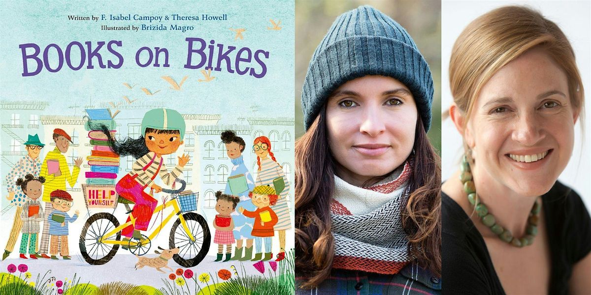 Brizida Magro & Theresa Howell -- "Books on Bikes", 9 December | Event in Boulder | AllEvents