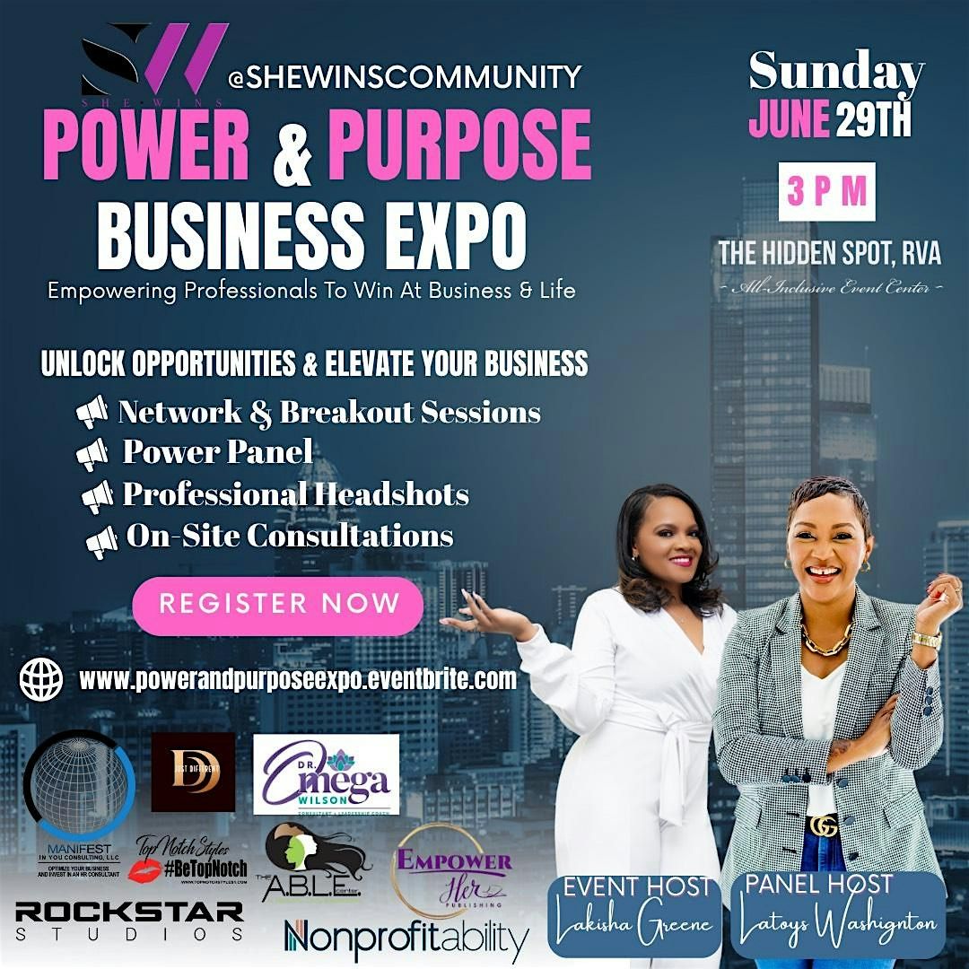 Power & Purpose Business Expo, 29 June | Event in Richmond | AllEvents