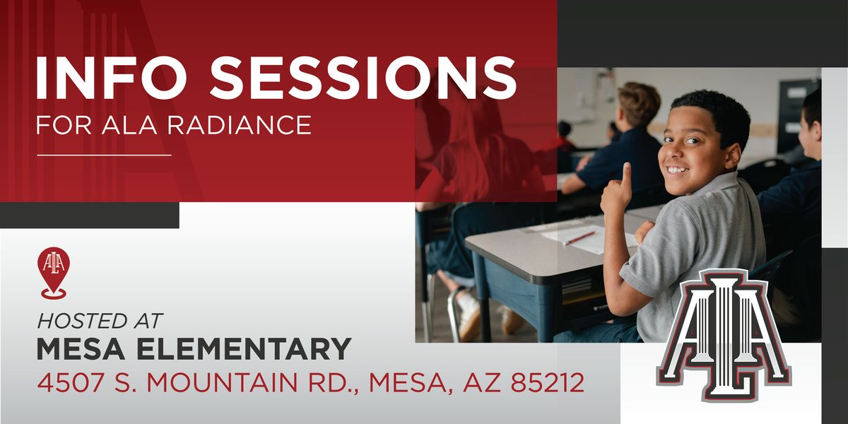 ALA Radiance: Information Sessions (October - December), 30 October | Event in Mesa | AllEvents