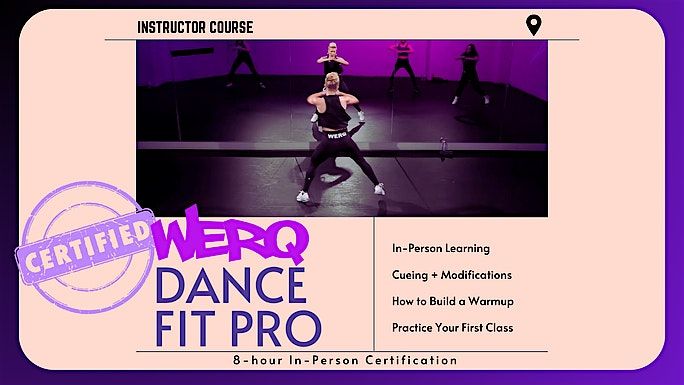 WERQ Dance Fit Pro Certification | Rosemont, IL | 8/23/26, 23 August | Event in Rosemont | AllEvents