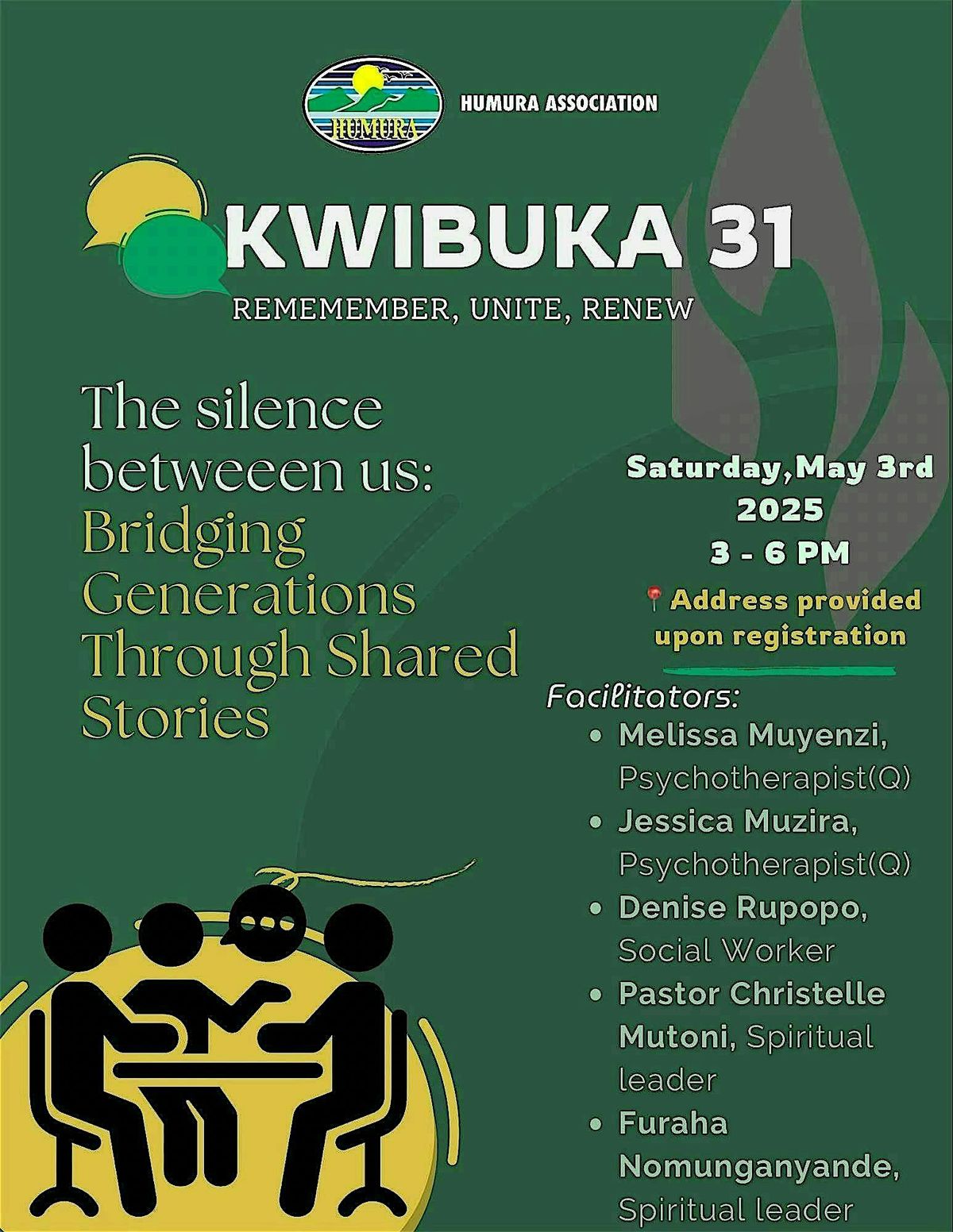 The Silence Between Us: Bridging Generations Through Shared Stories, 3 May | Event in Ottawa | AllEvents