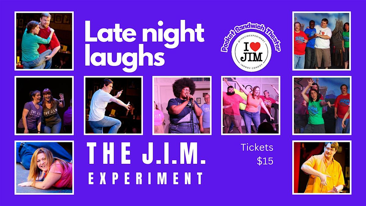 The JIM Experiment Improv Comedy Show, 15 August | Event in Carrollton | AllEvents