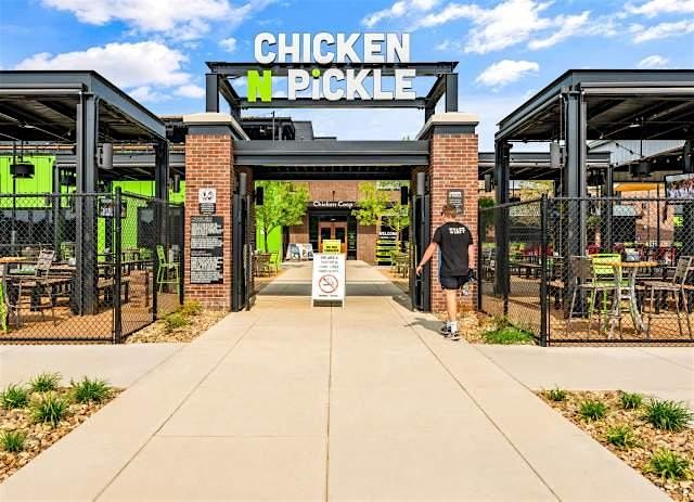 Serenity Saturday Yoga at Chicken N Pickle in St Charles~ Aug 30 @ 9-10:00, 30 August | Event in Saint Charles