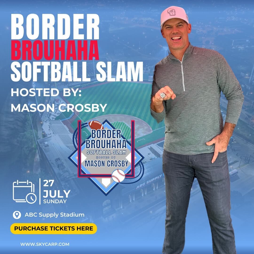 Border Brouhaha Softball Slam hosted by Mason Crosby, 26 July | Event in Beloit | AllEvents