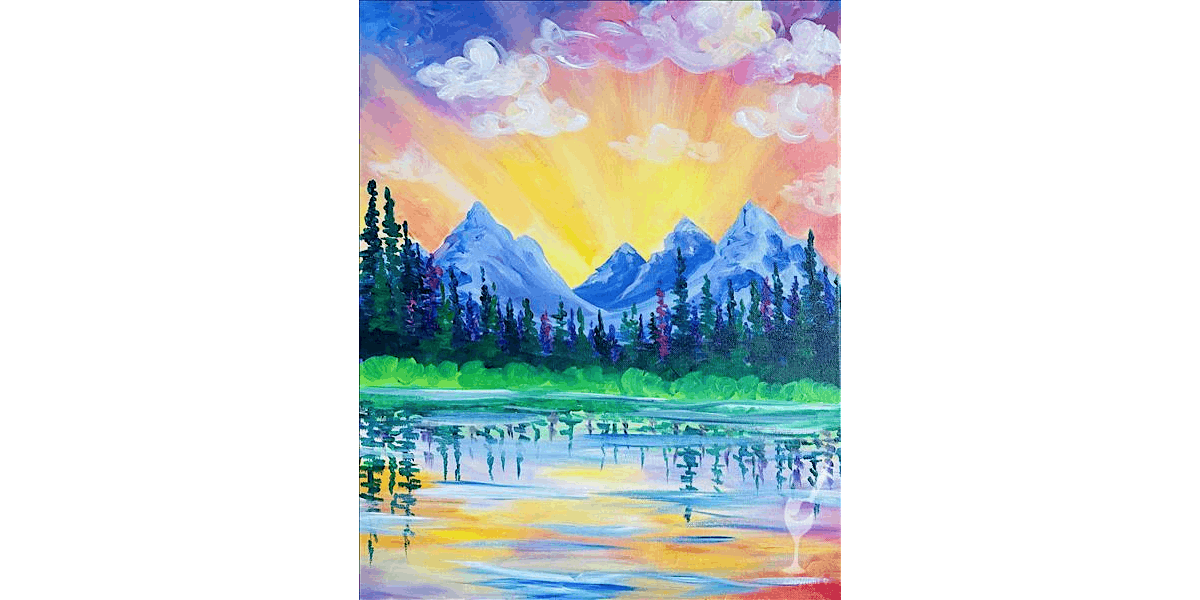 Morning Over the Mountains - Paint and Sip in Denver | Classpop!™, 29 August | Event in Denver | AllEvents