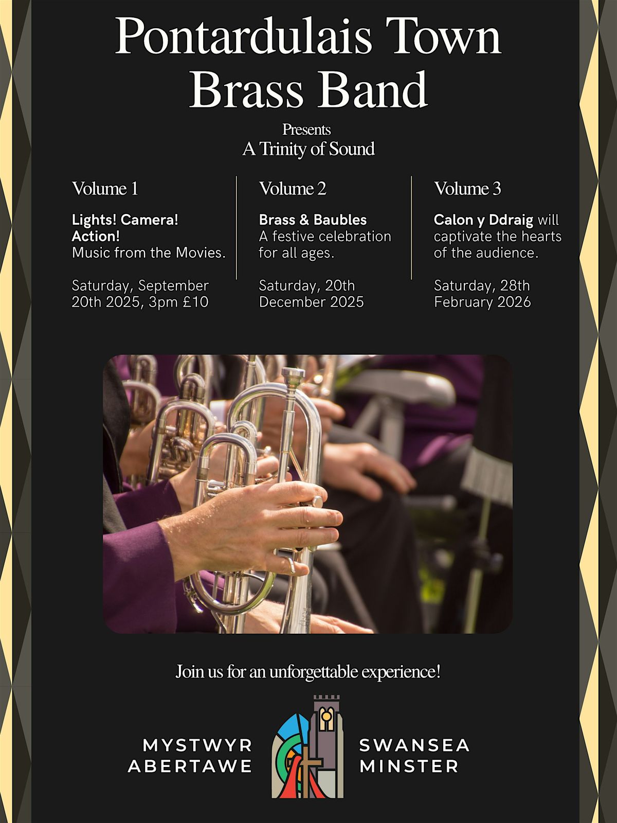 Pontardulais Town Brass Band - Lights! Camera! Action!, 20 September | Event in Swansea | AllEvents
