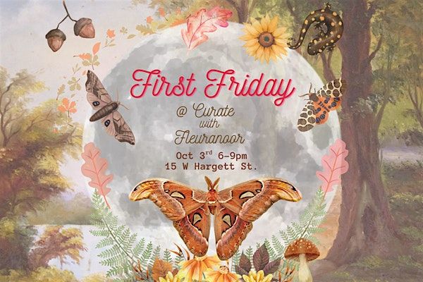 First Friday at Curate with Fleuranoor, 3 October | Event in Richlands | AllEvents