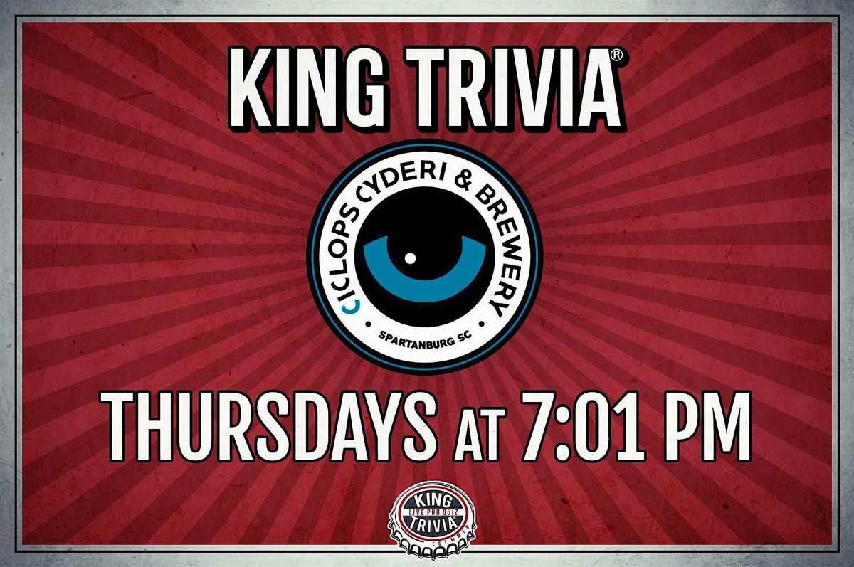 Trivia Night at Ciclops Cyderi & Brewery | Event in Spartanburg | AllEvents