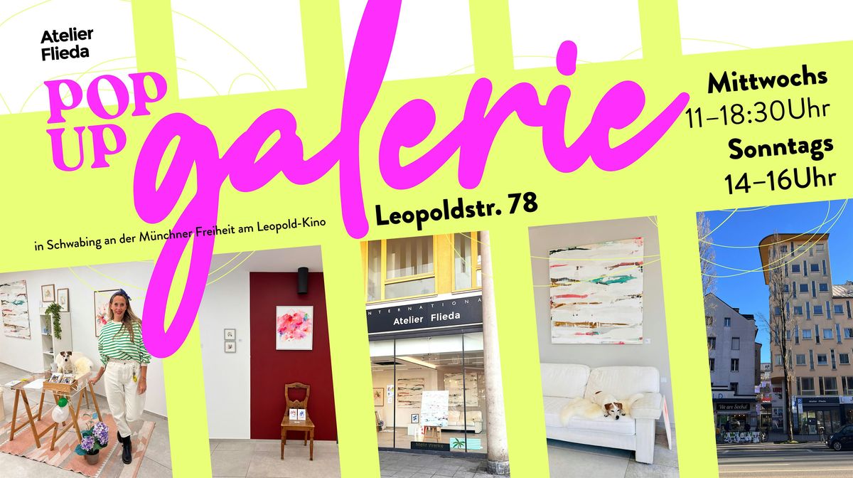 Atelier Flieda hat ‘ne Pop-Up Galerie | Event in München | AllEvents