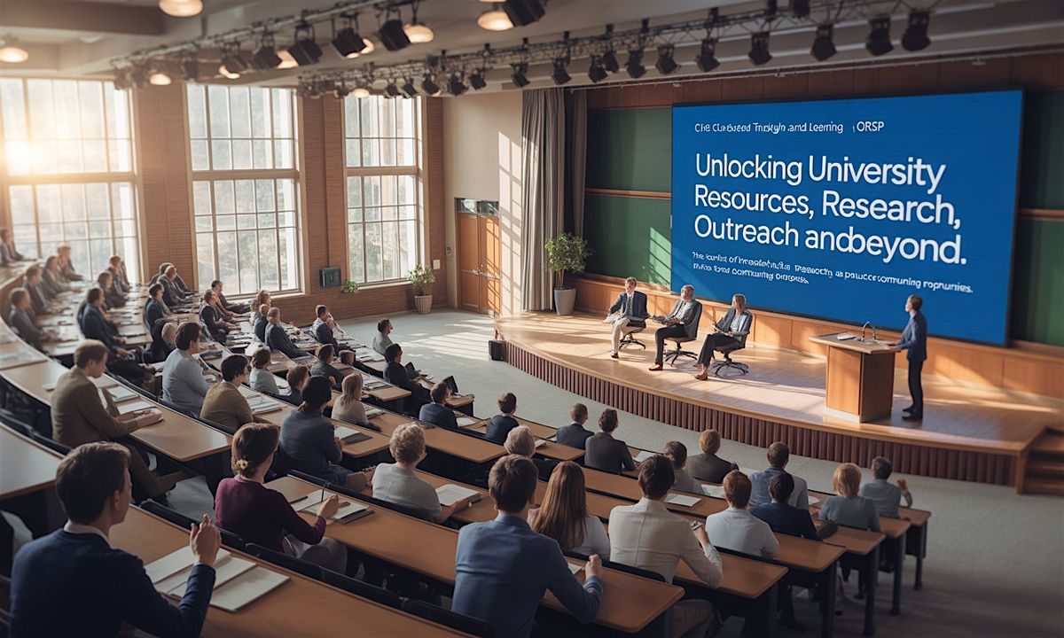 Unlocking University Resources: Research, Outreach and Beyond,, 24 October | Event in Martin | AllEvents