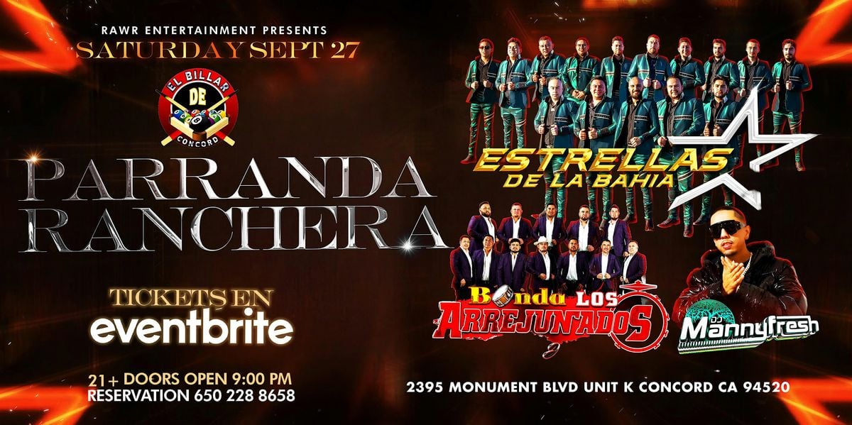 Parranda ranchera, 27 September | Event in Concord | AllEvents